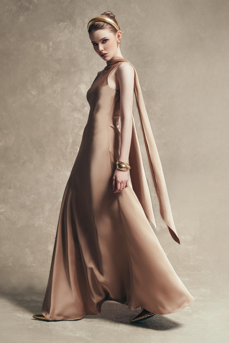 関税込み★GIANA★SOLANGE Silk Gown ドレス 19_4b247475-82f2-4c5b-96a8-