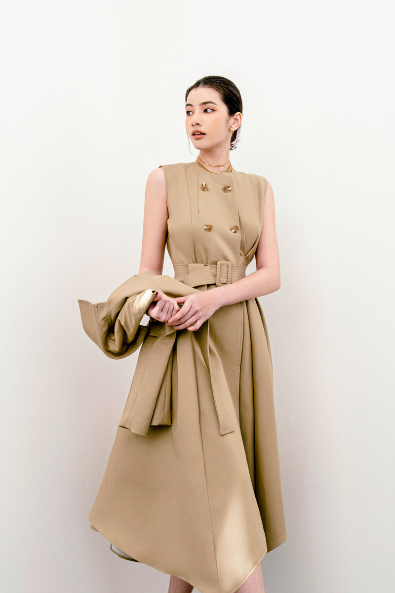 LEWIS Trench Dress – GIANA official website