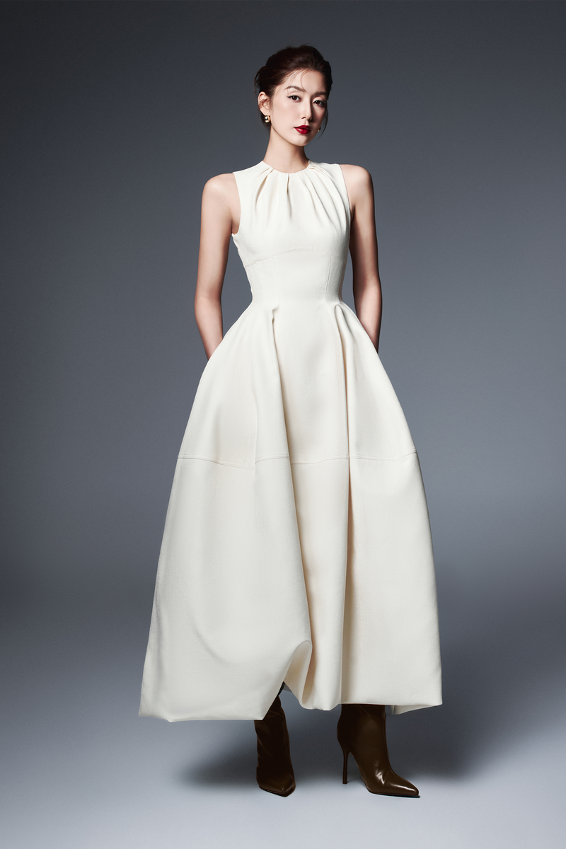 GIANA PACIFIQUE Bubble Hem Dress ジアナ PACIFIQUE Bubble Hem Dress – GIANA official website - by Levince