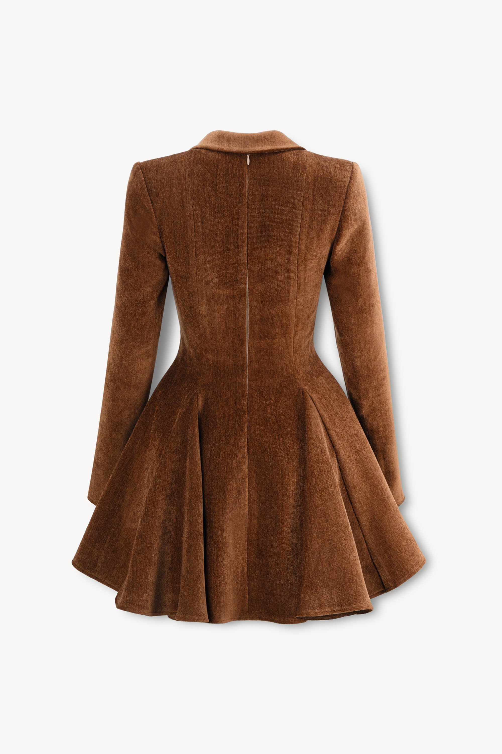 NAUTILUS Textured Velvet Dress