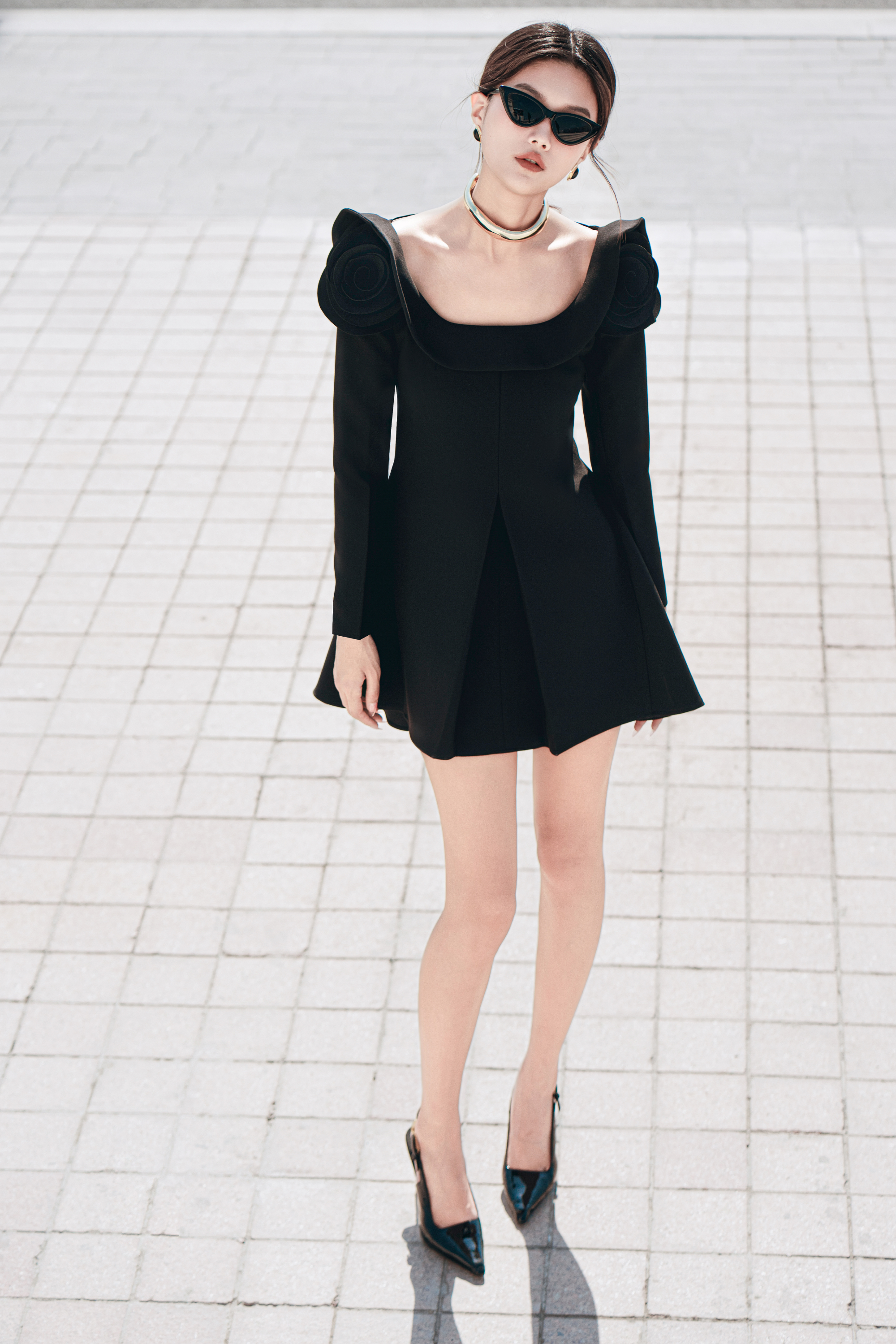 GEORGIA Mini Dress – GIANA official website