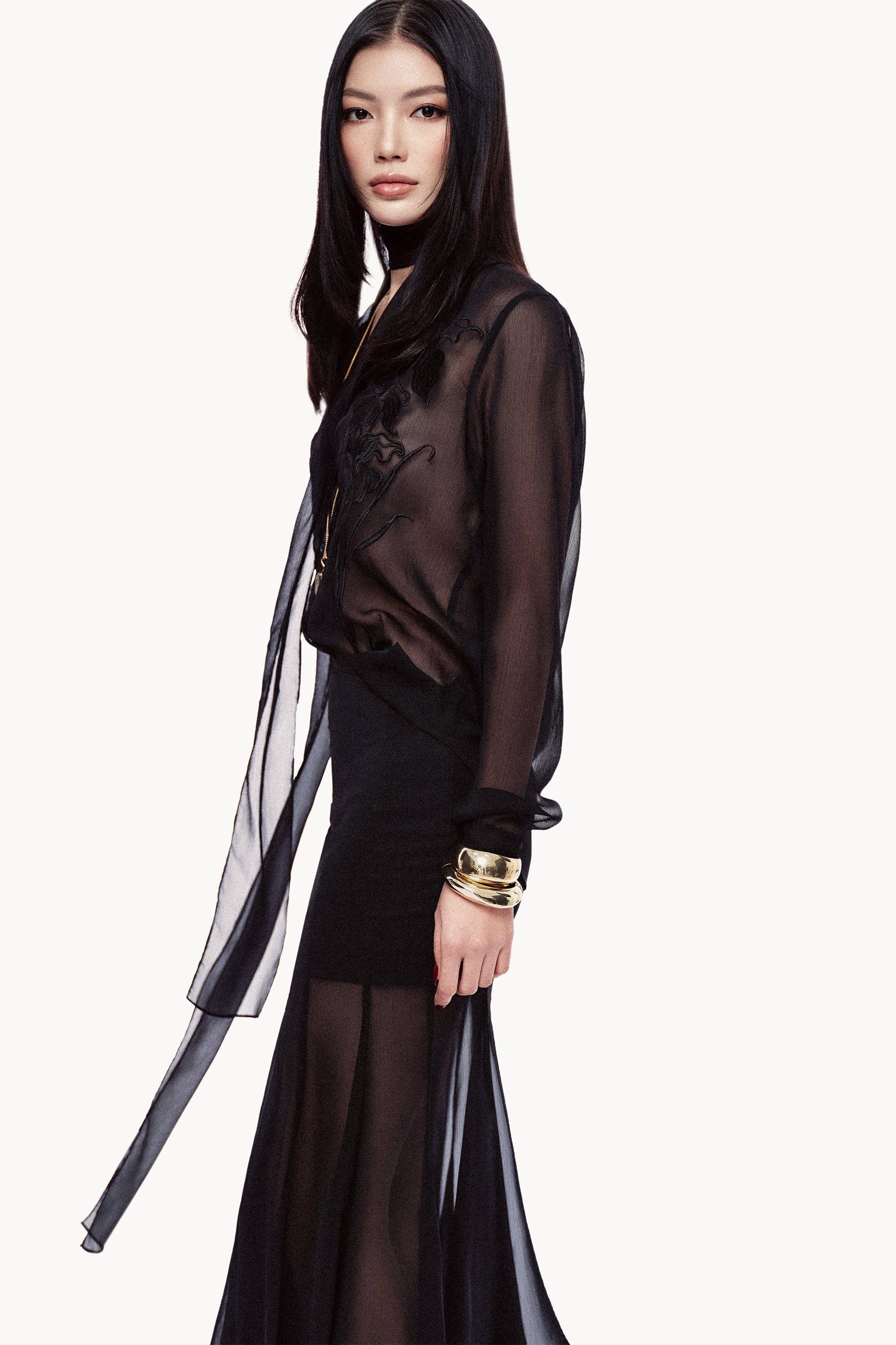 LAN Embroidered Shirt