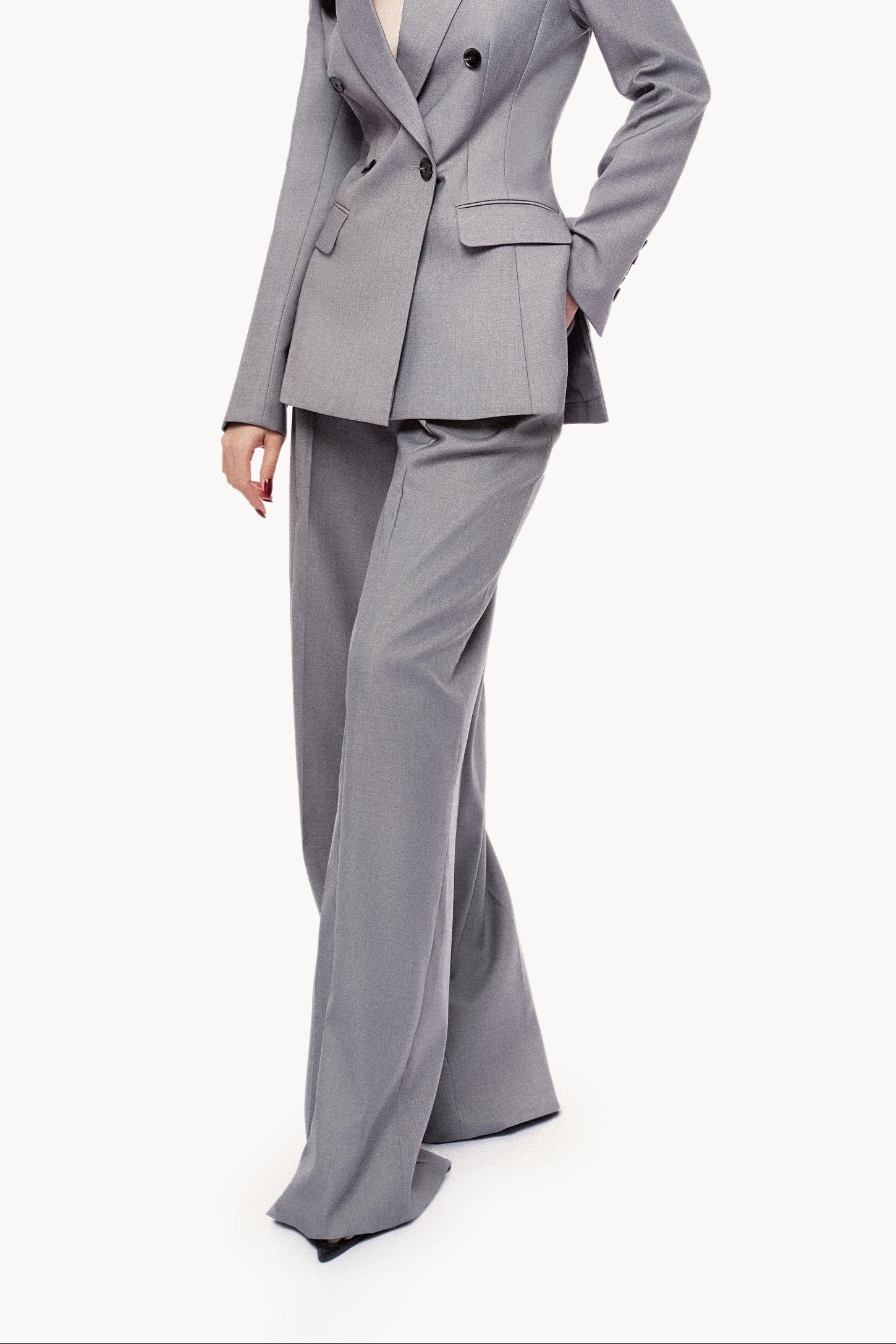 Double-pleated Trousers