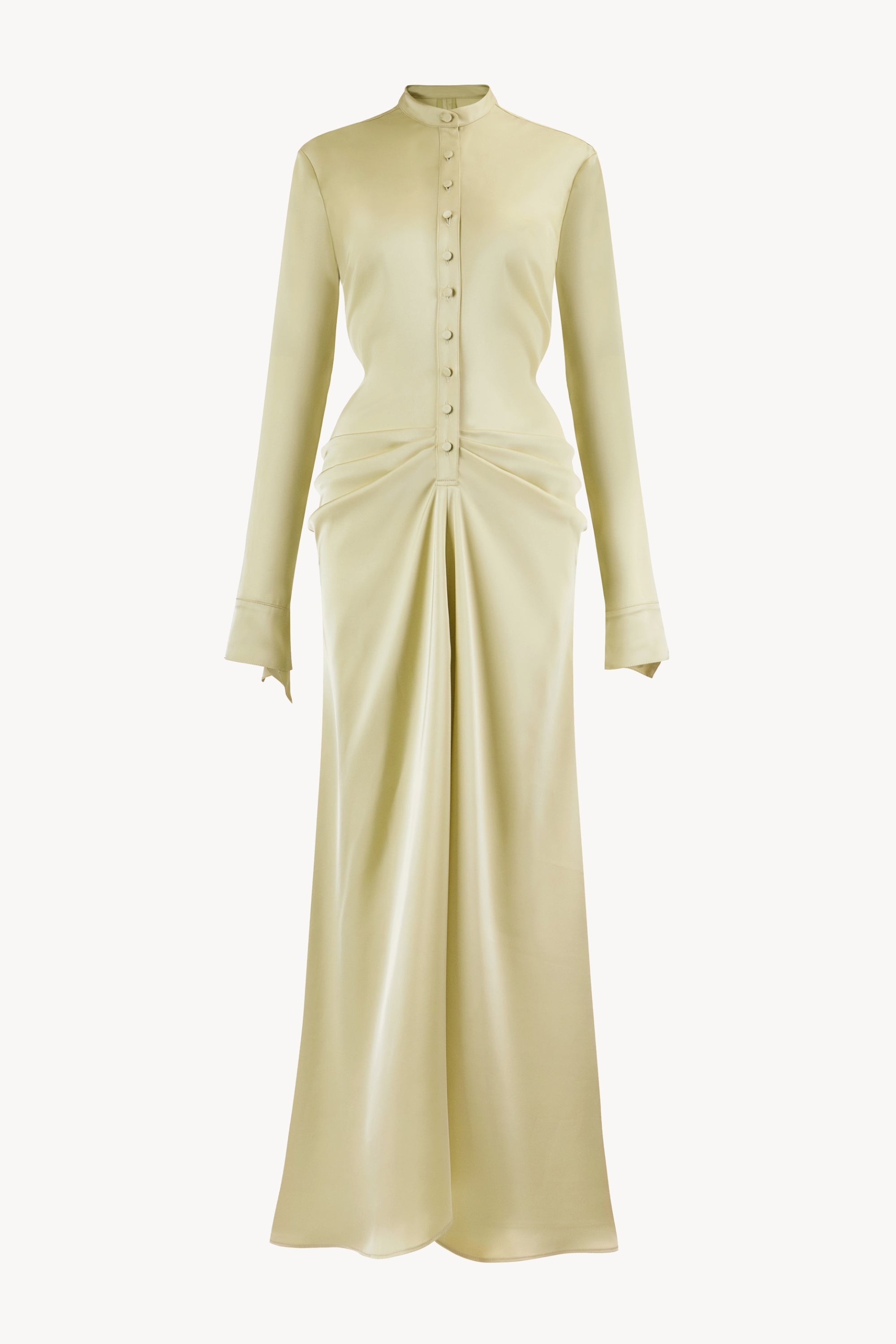 VIN Gathered Shirtdress