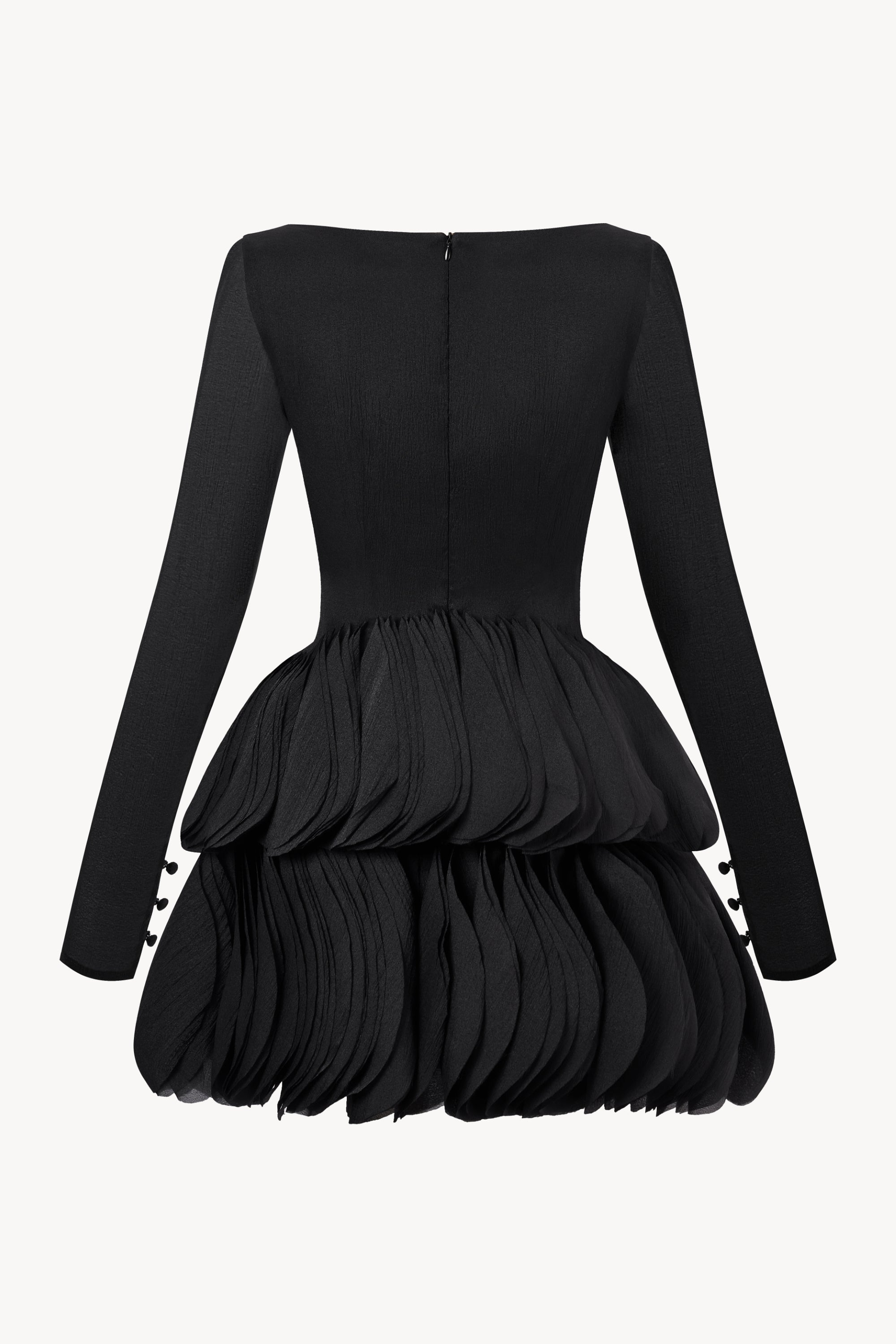 LANTERN Mini Dress with Longsleeves