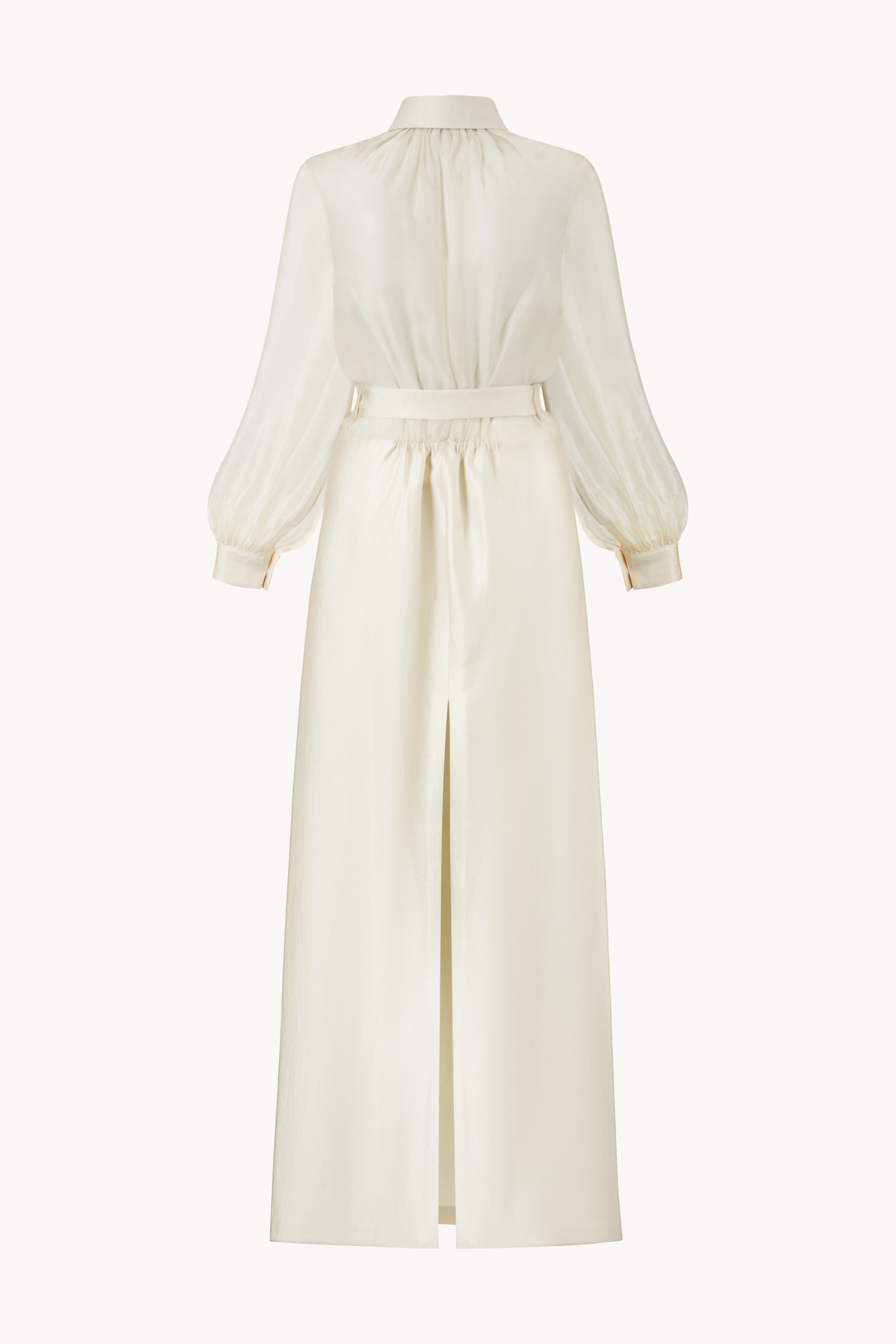 CHANSON Long Shirtdress