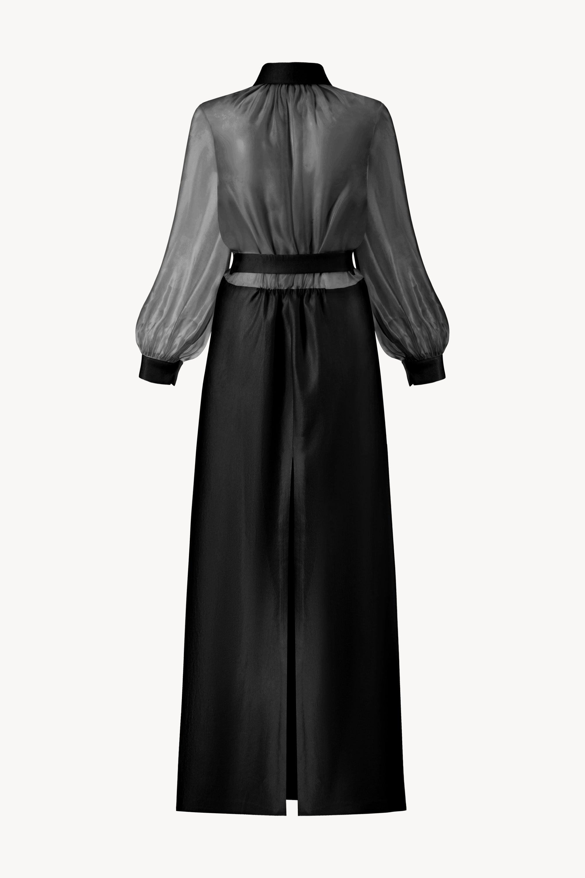 CHANSON Long Shirtdress