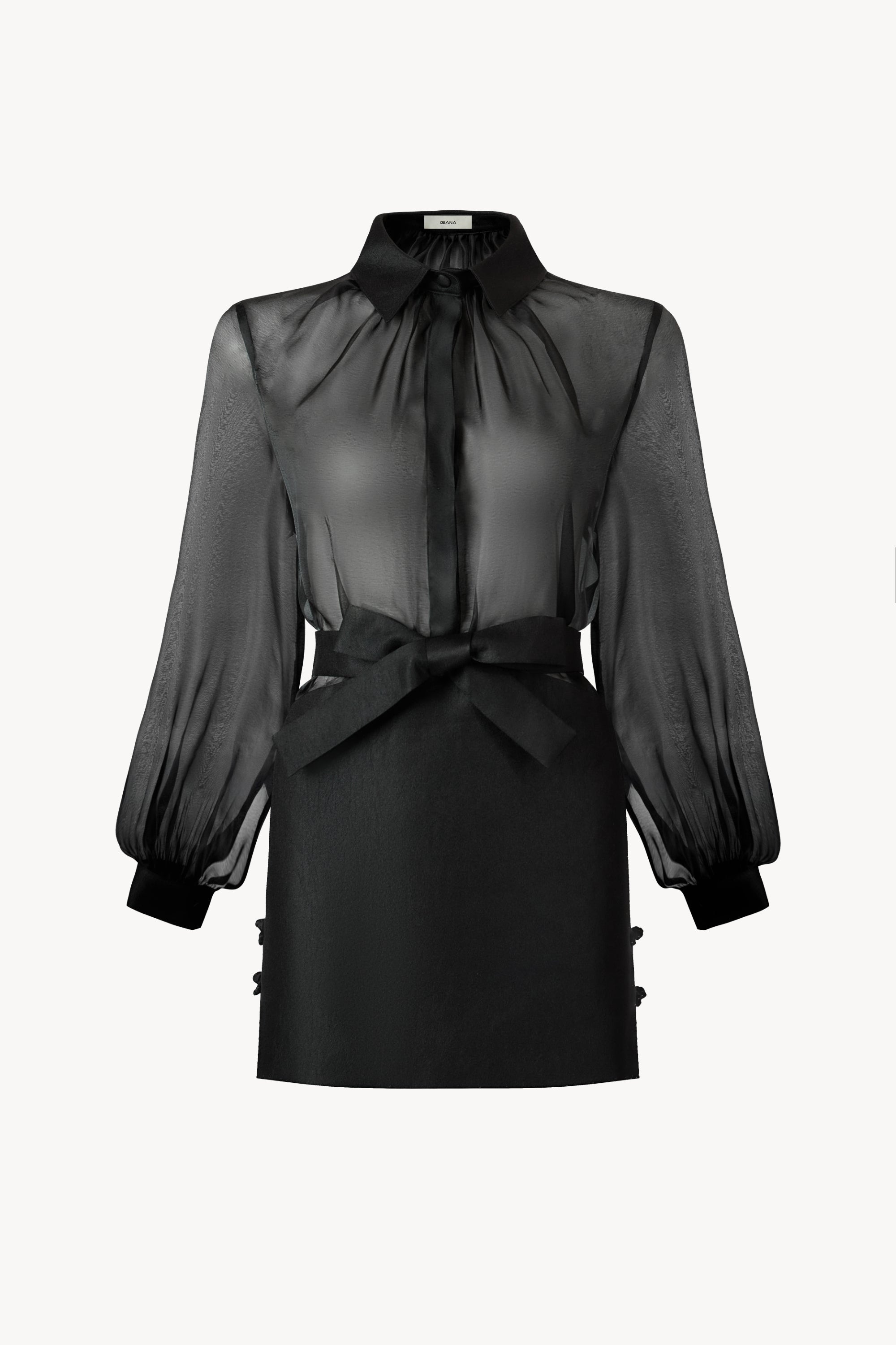 VINYLE Mini Shirtdress