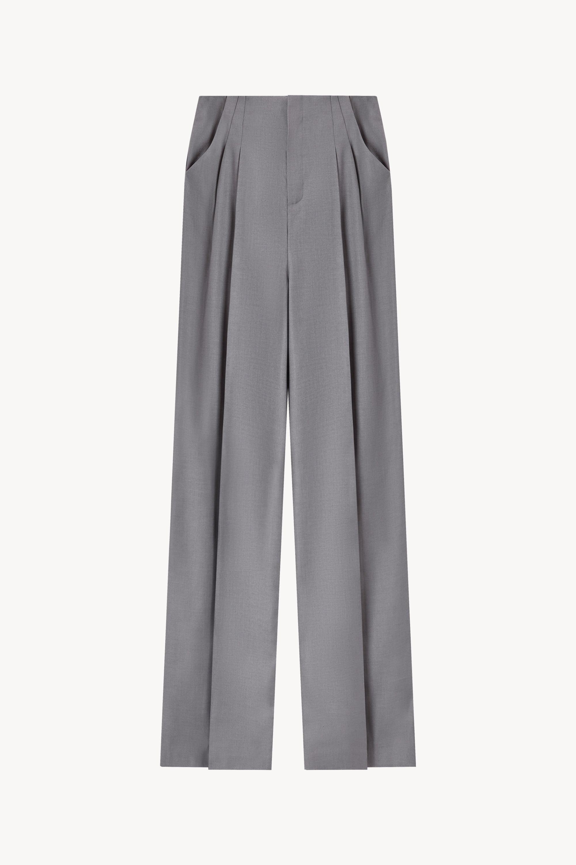Double-pleated Trousers
