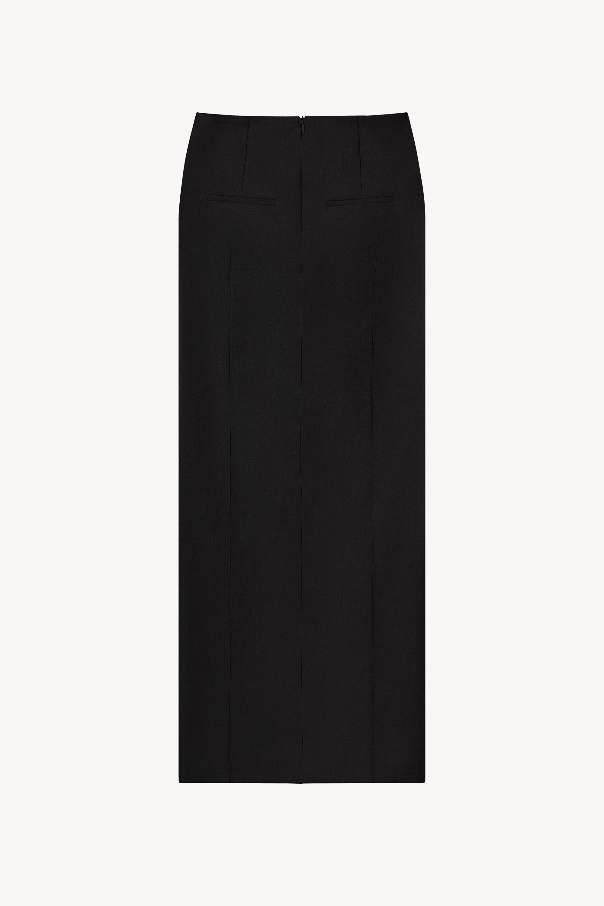 Front-slit Maxi Skirt