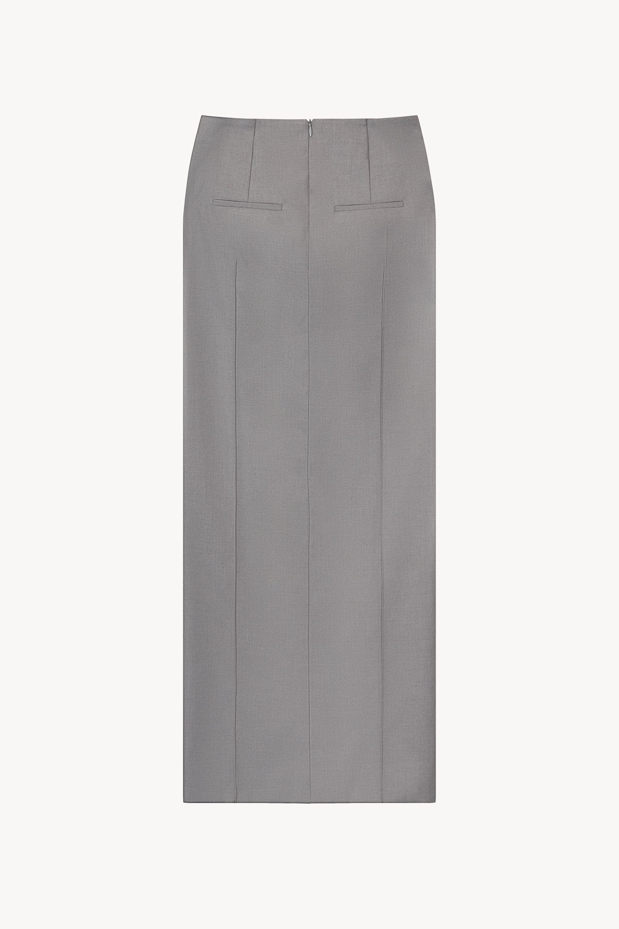 Front-slit Maxi Skirt