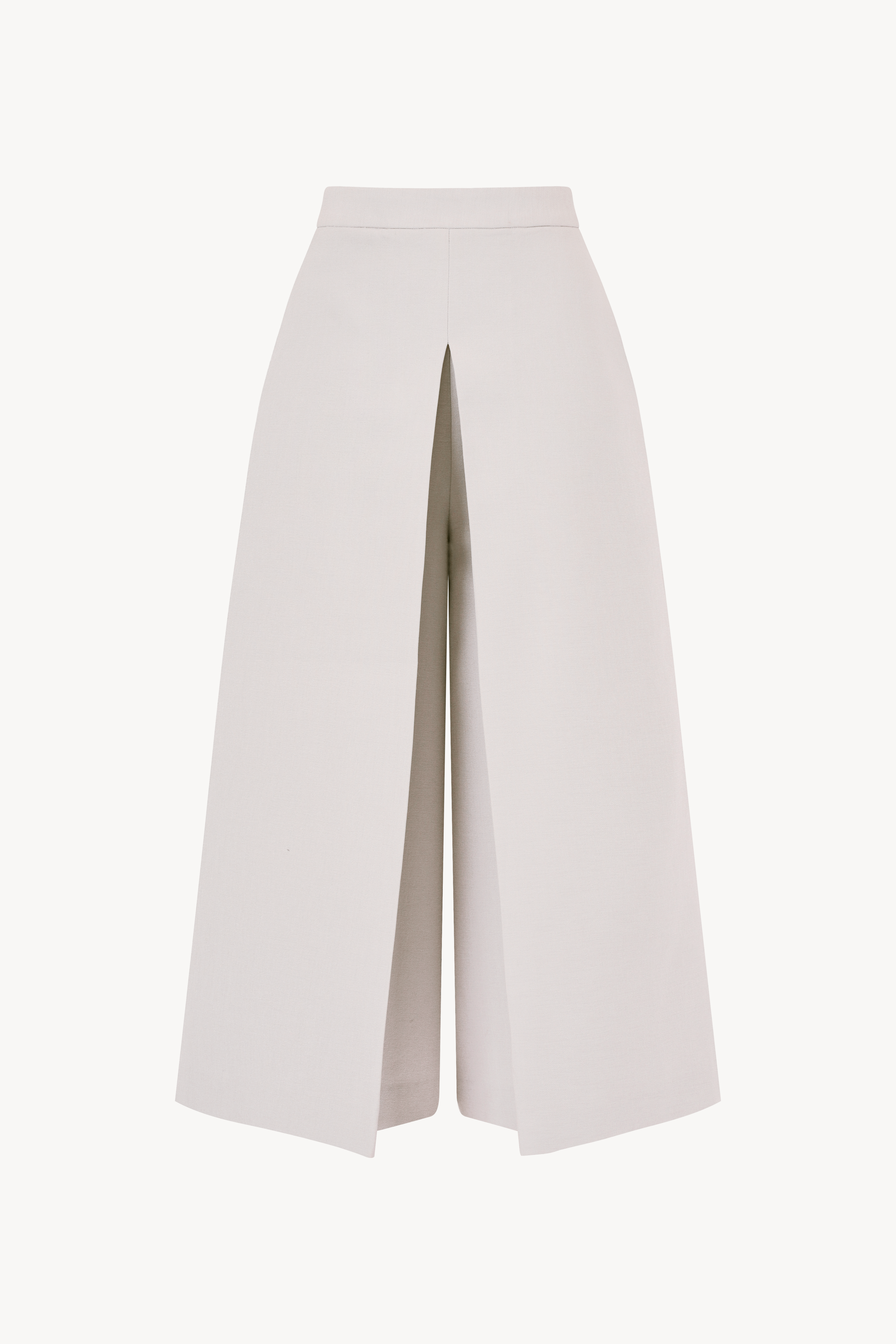 Box Pleated Wide-leg Culottes
