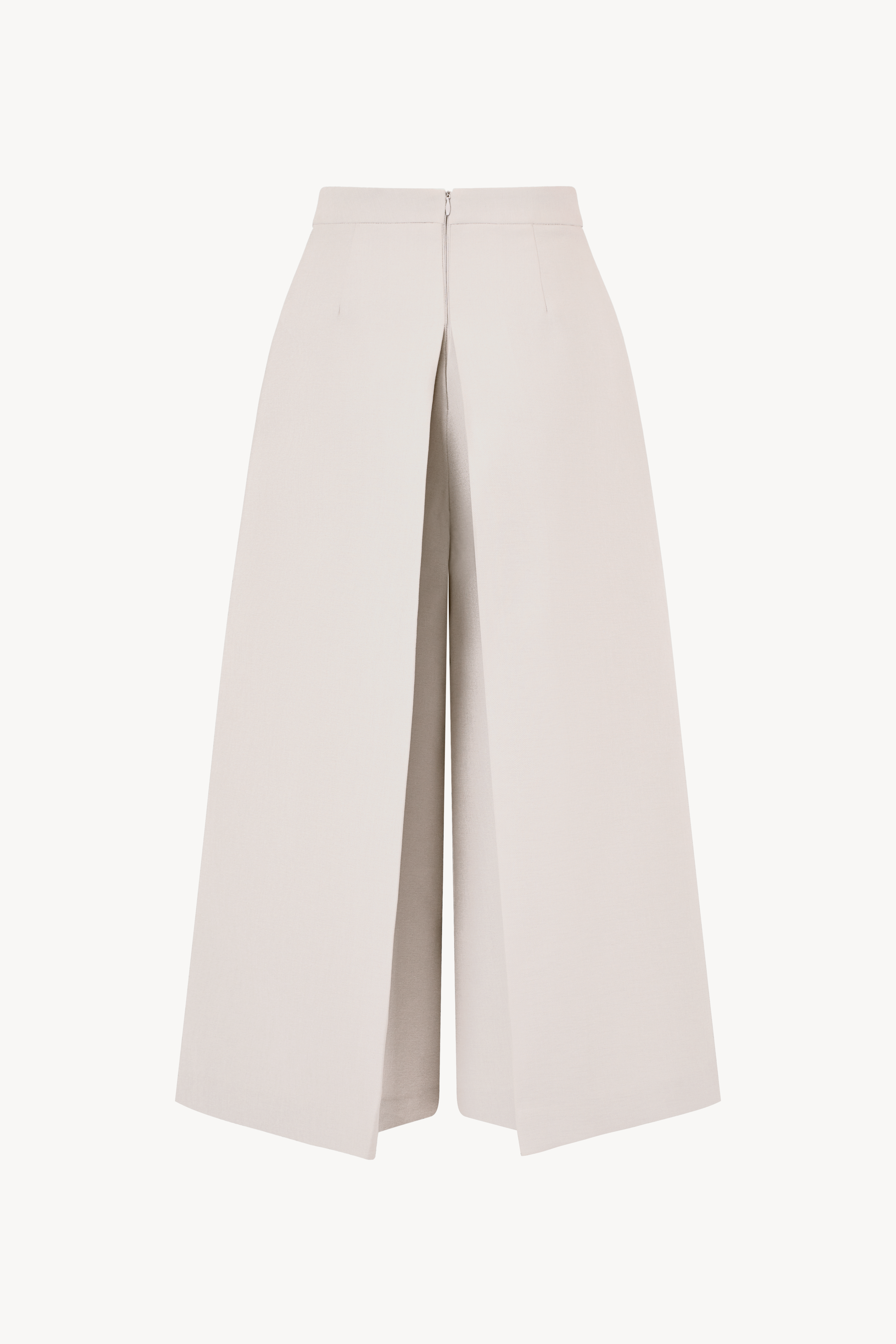 Box Pleated Wide-leg Culottes