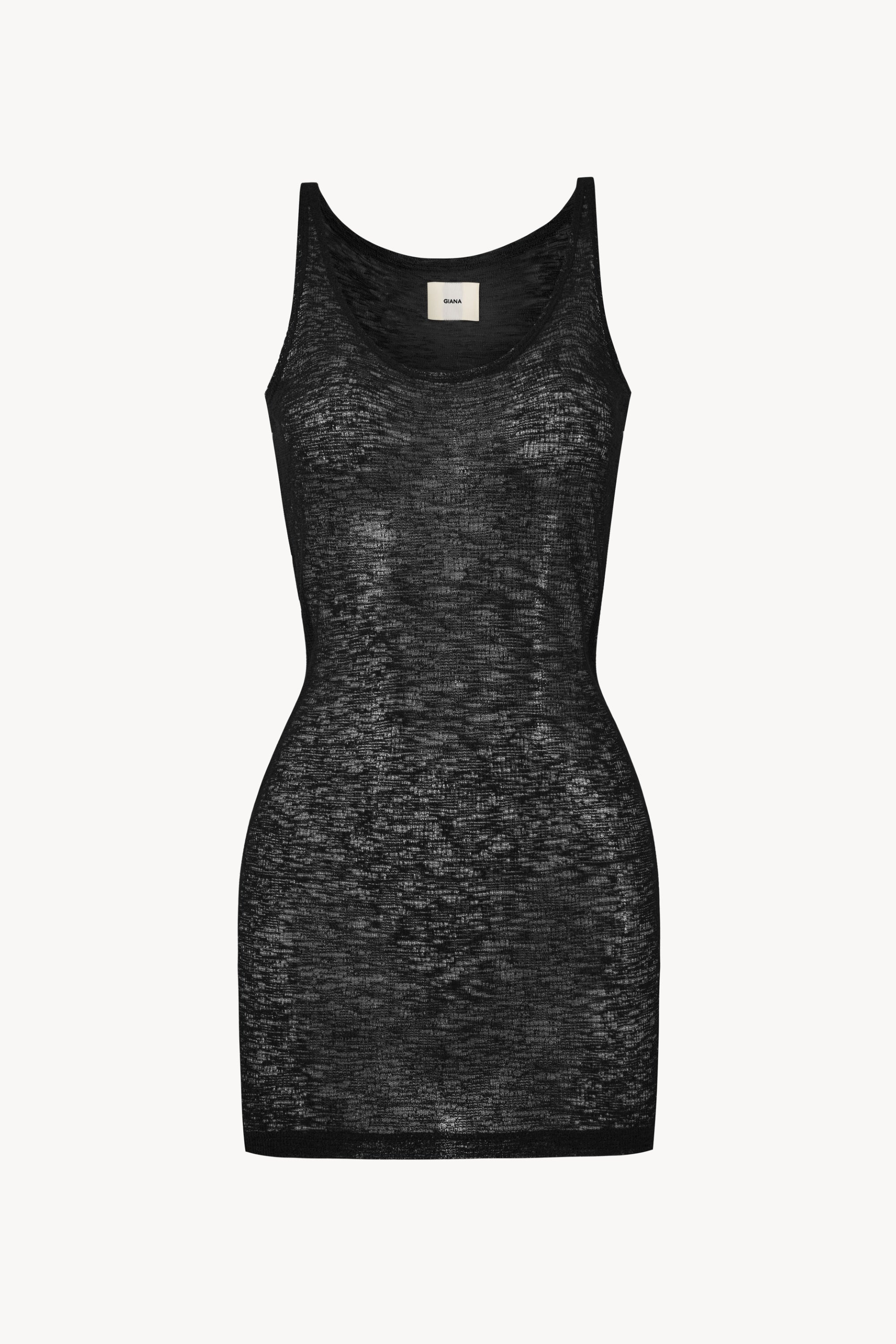 Scoop-neck Tank Dress