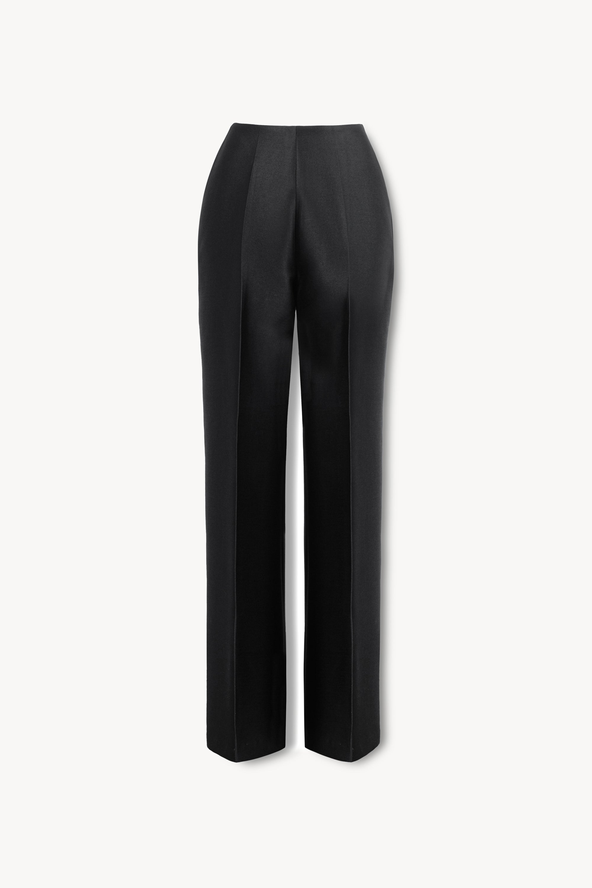 Straight-leg Taffeta Trousers