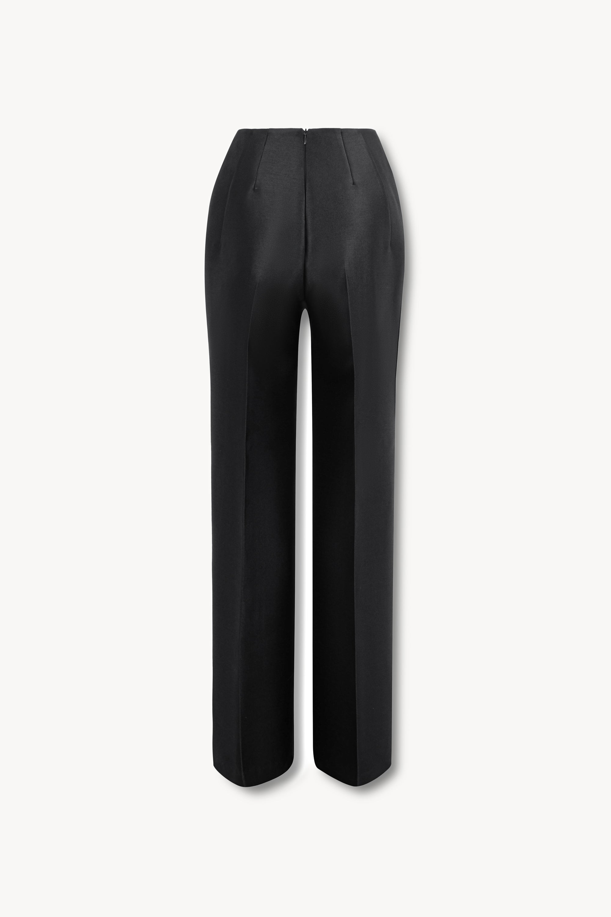 Straight-leg Taffeta Trousers