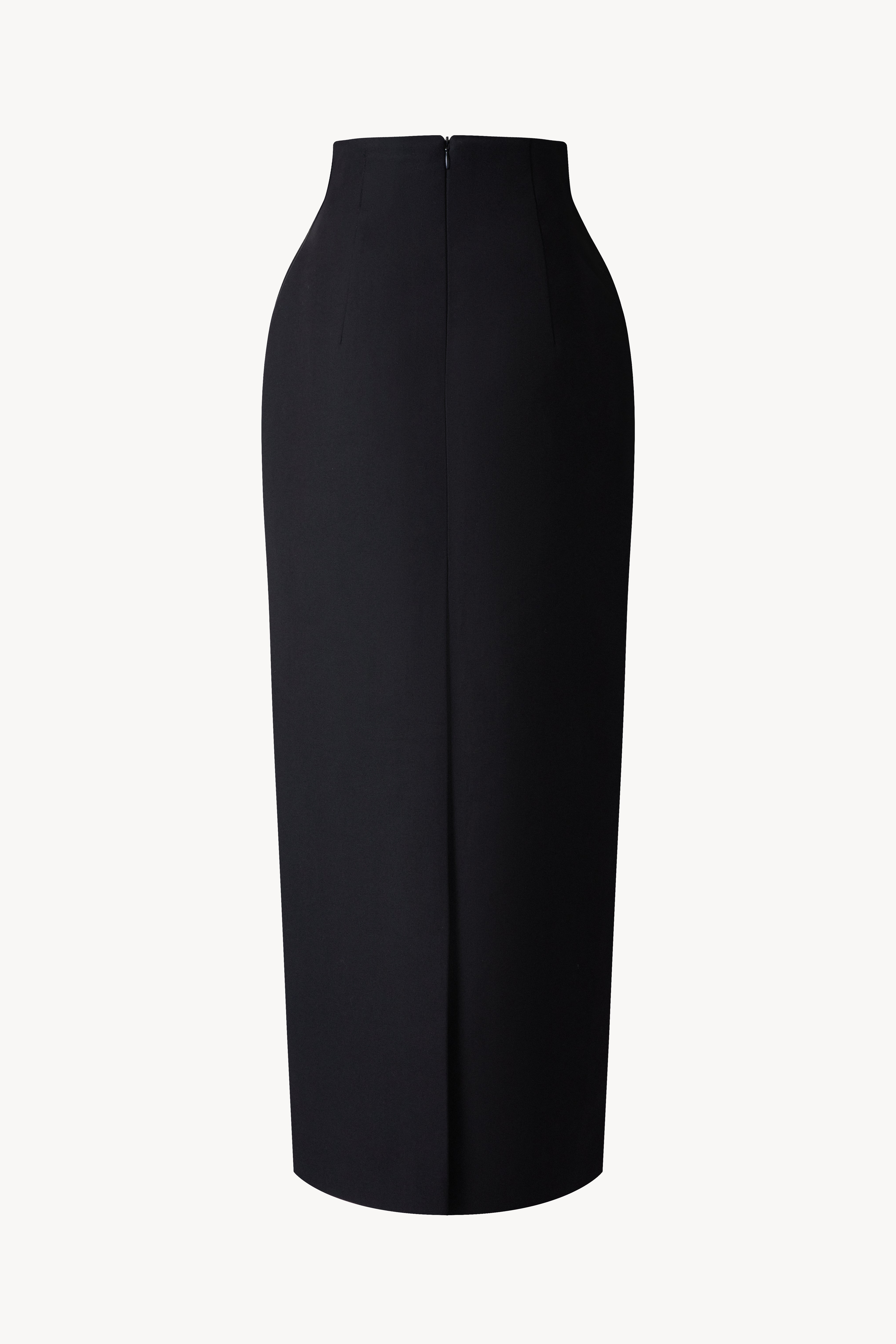 Pencil Skirt with Front Pockets