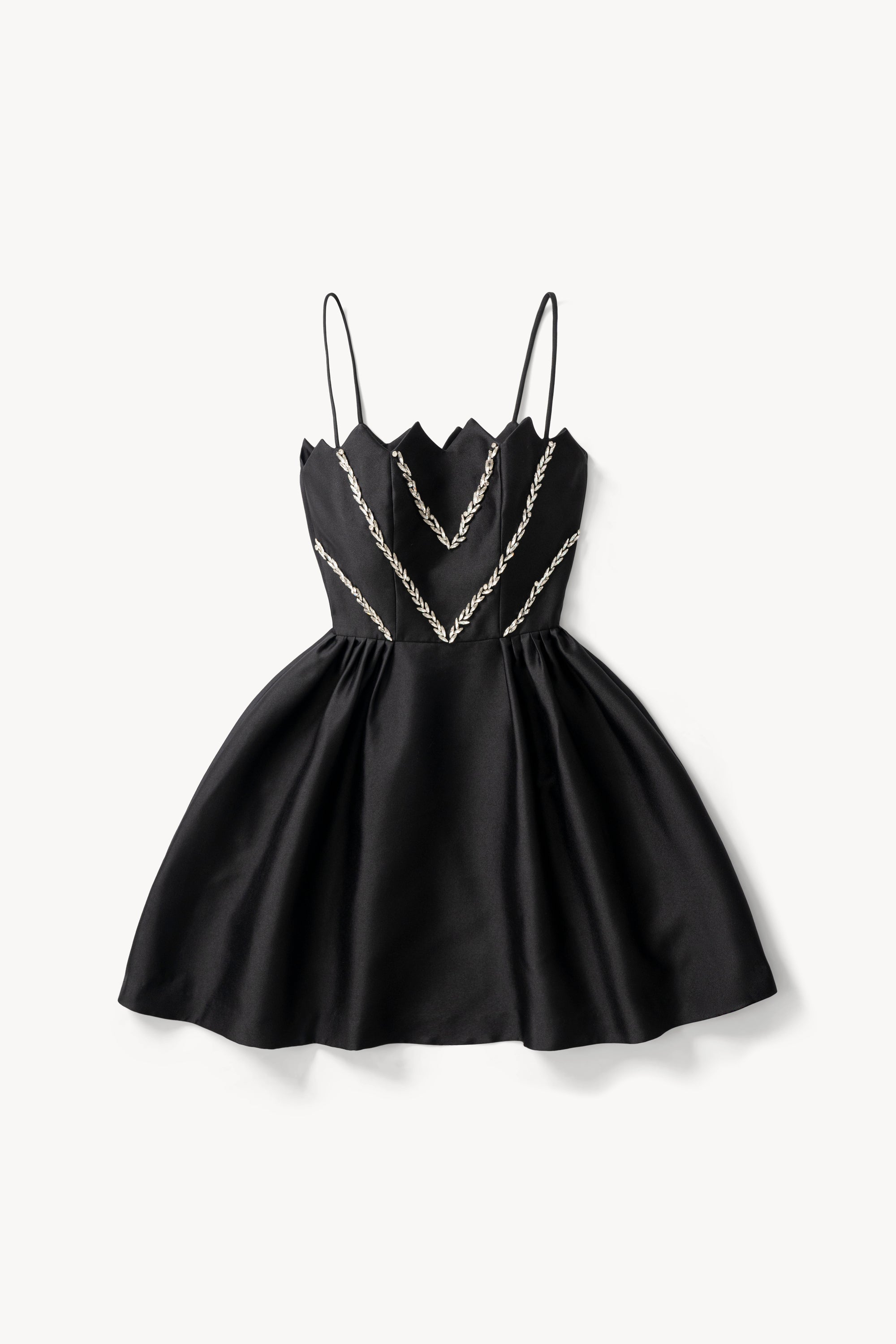 ACE Mini Dress with Crystal Details