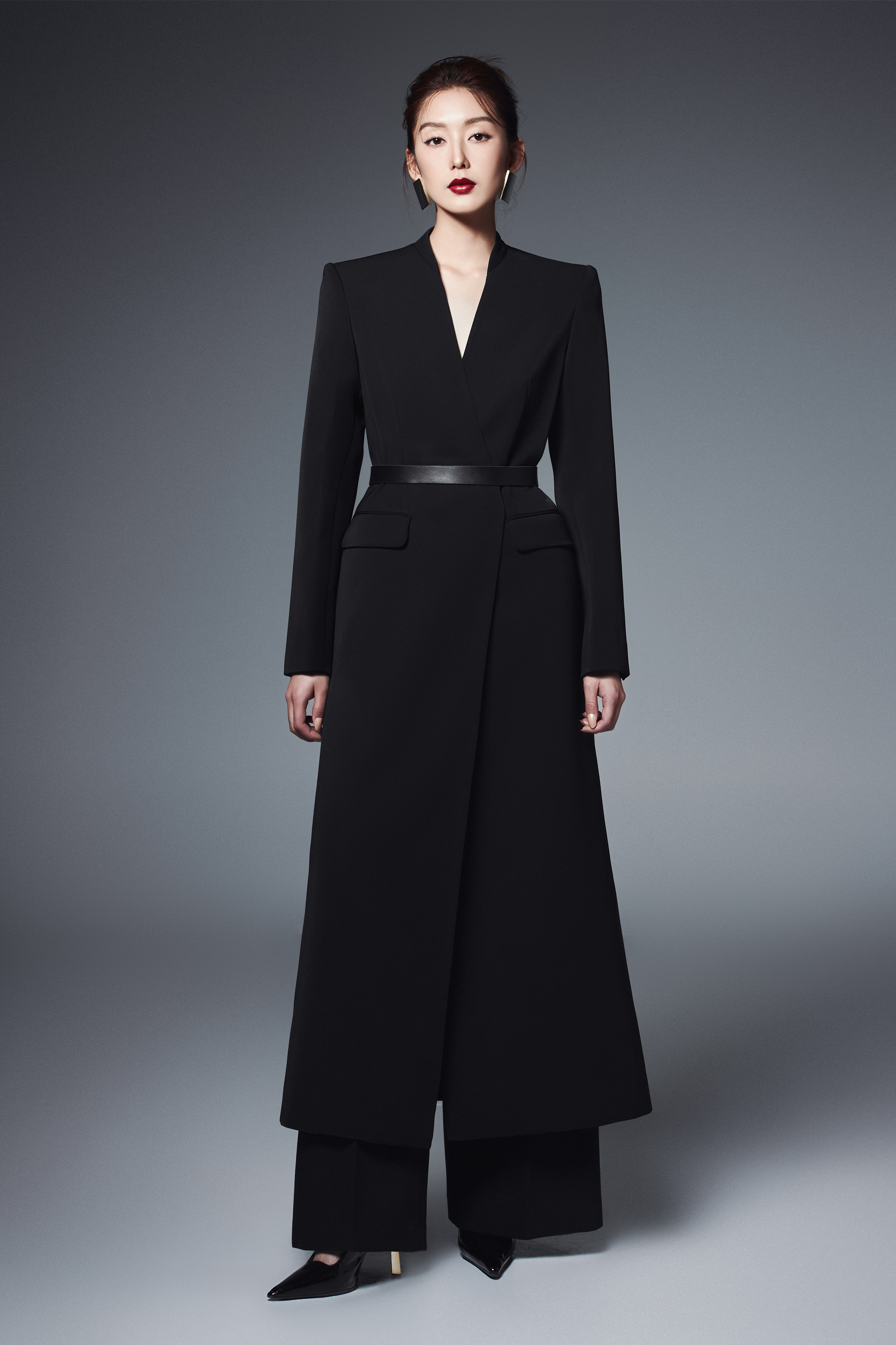 ATLANTIS Belted Long Coat