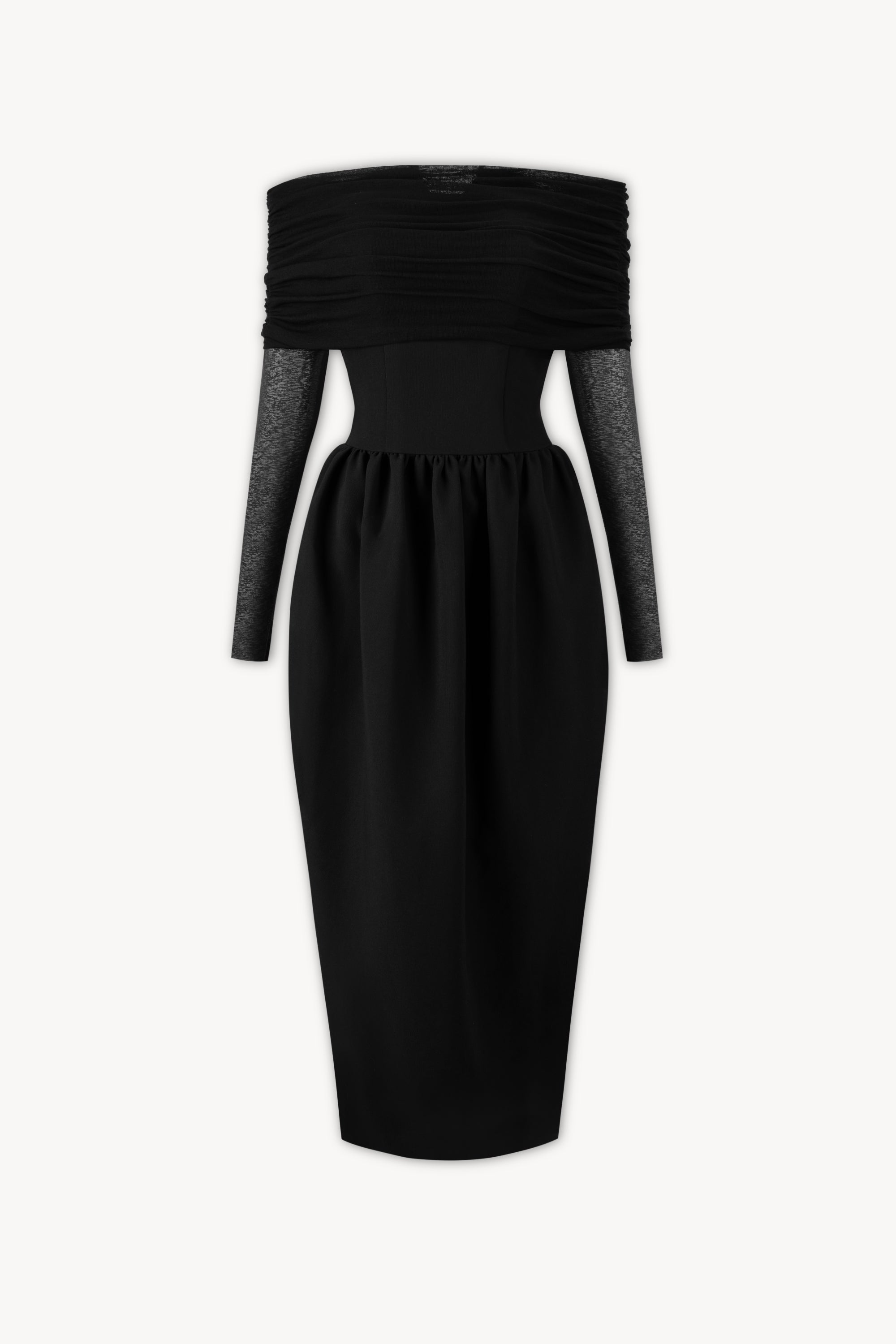 HILTON Off-shoulder Pencil Dress