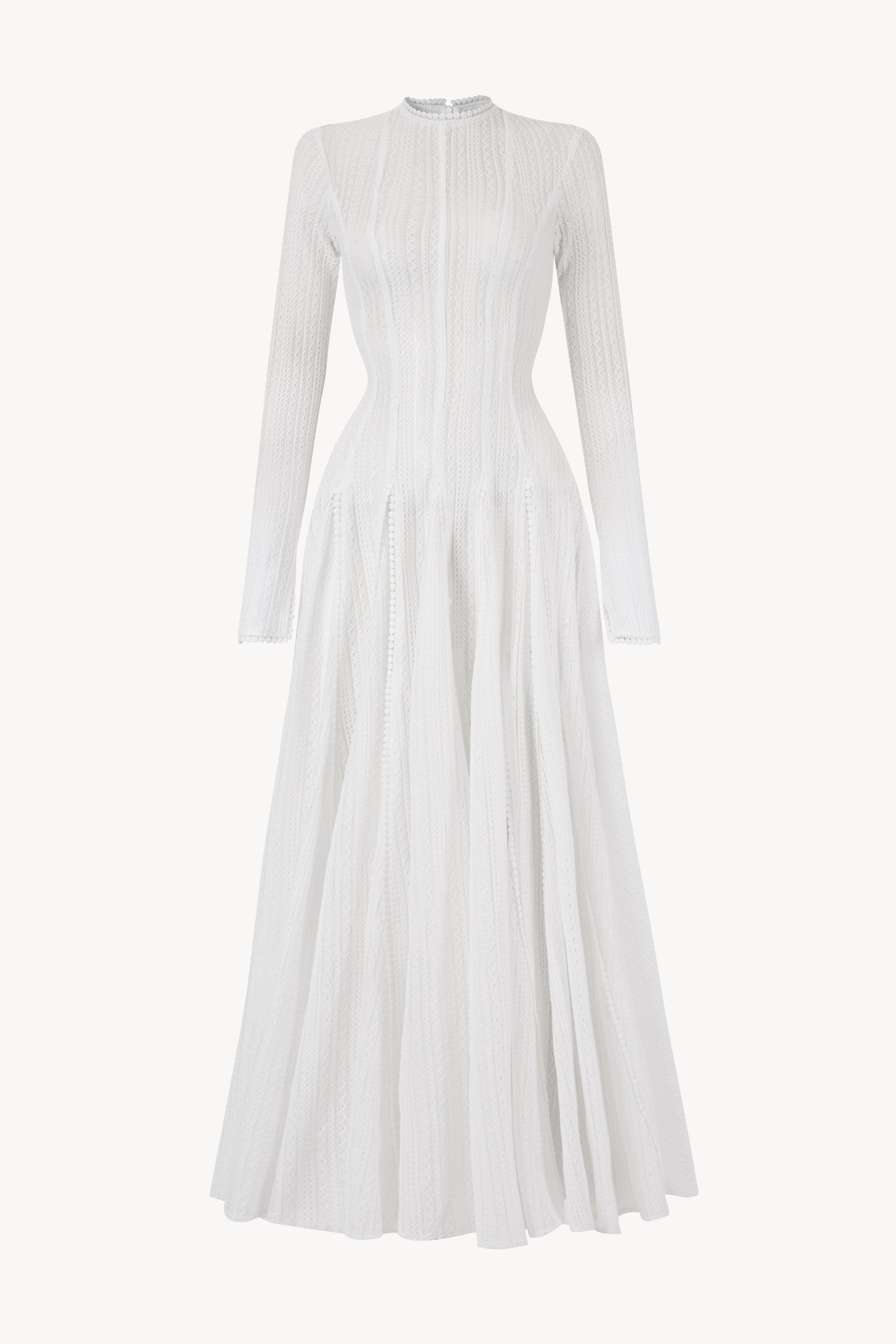 ESMERALDA Crochet Dress with Sleeves