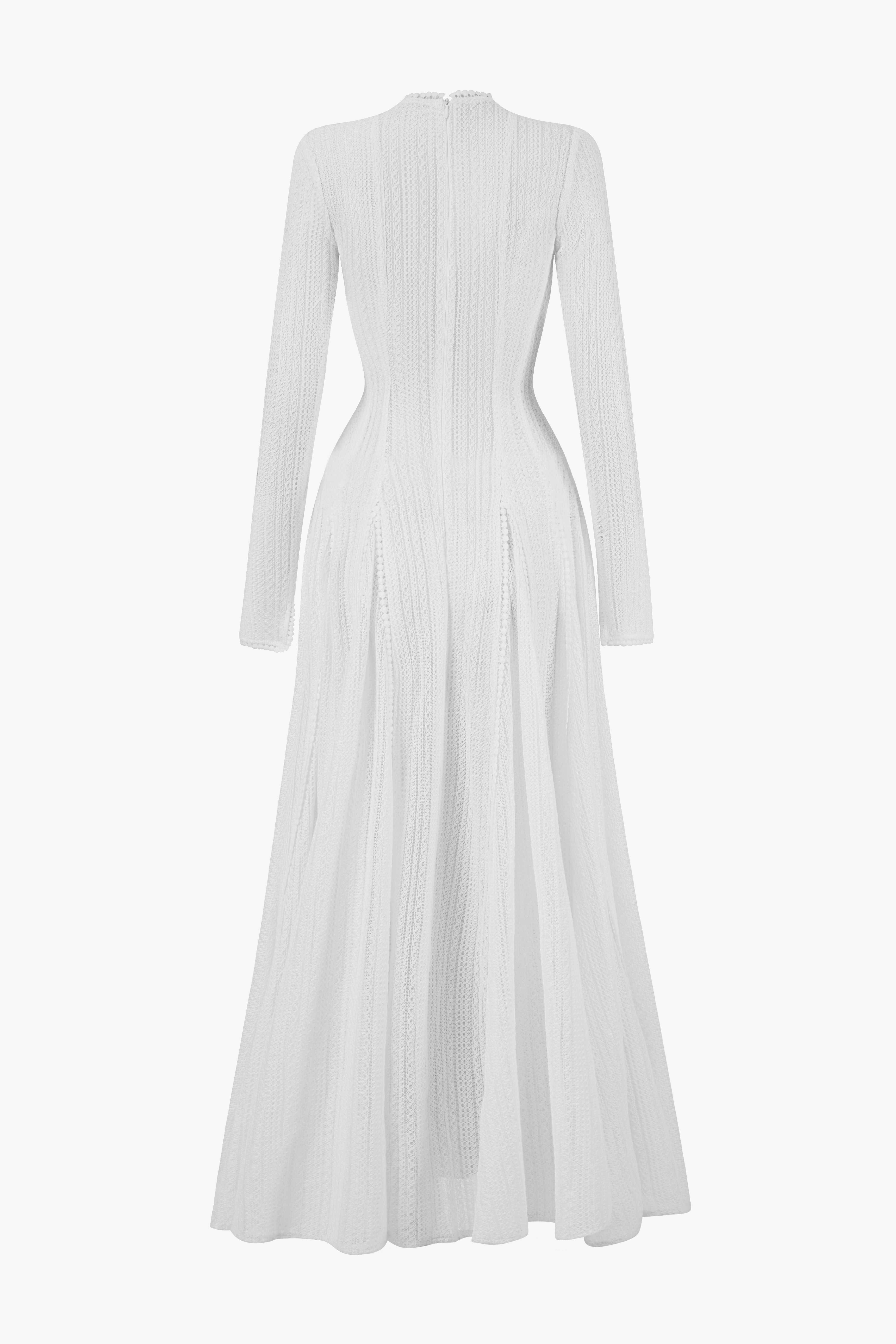 ESMERALDA Crochet Dress with Sleeves