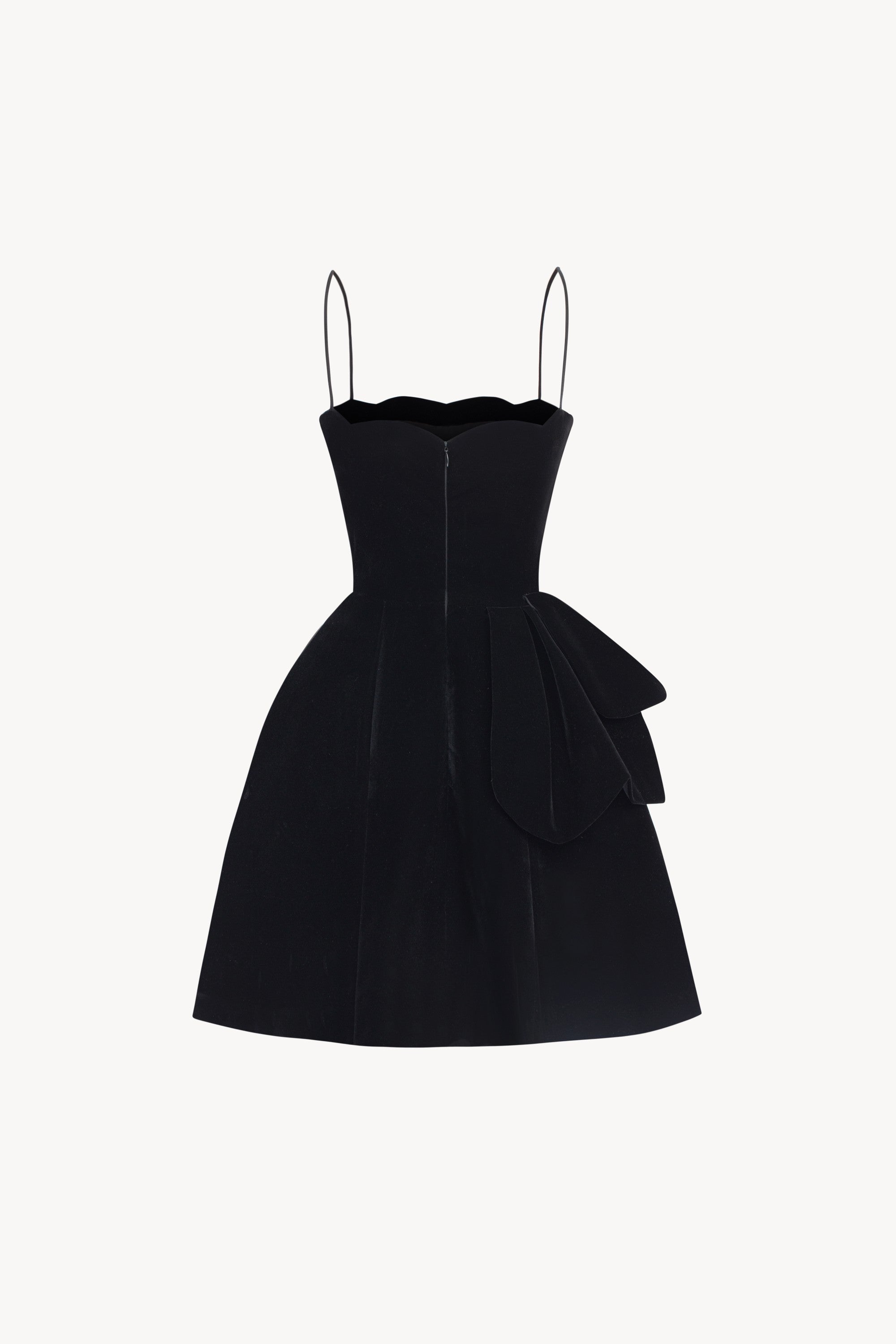 COEURS Velvet Mini Dress – GIANA official website