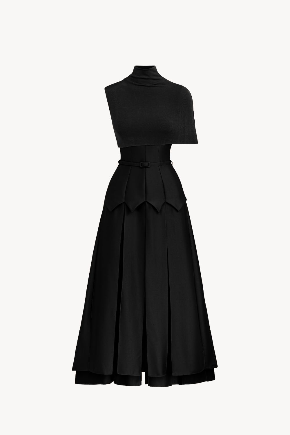 ABSOLEM Pleated Midi Dress – GIANA official website