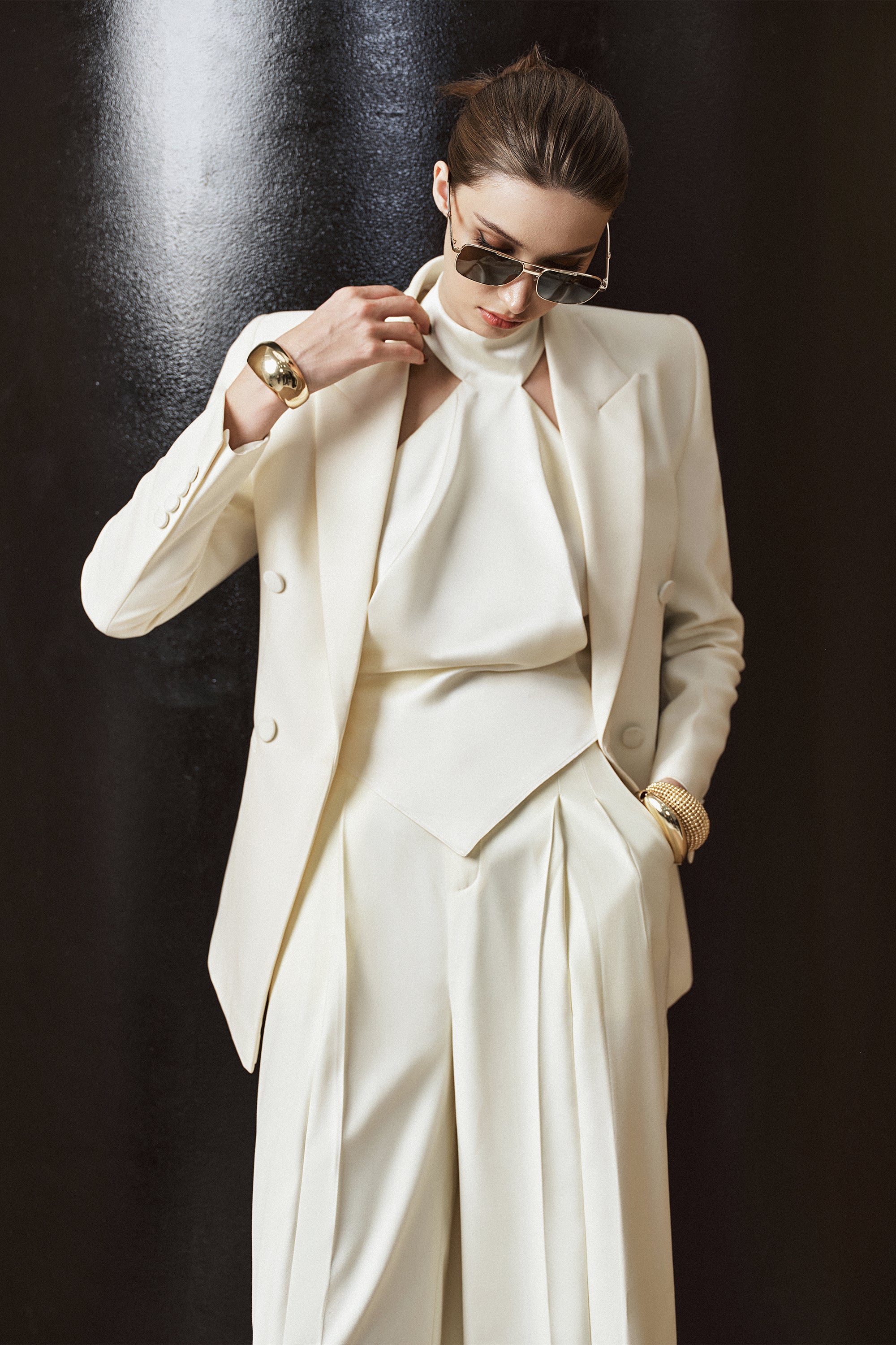 NARCRE Tied Halter Top