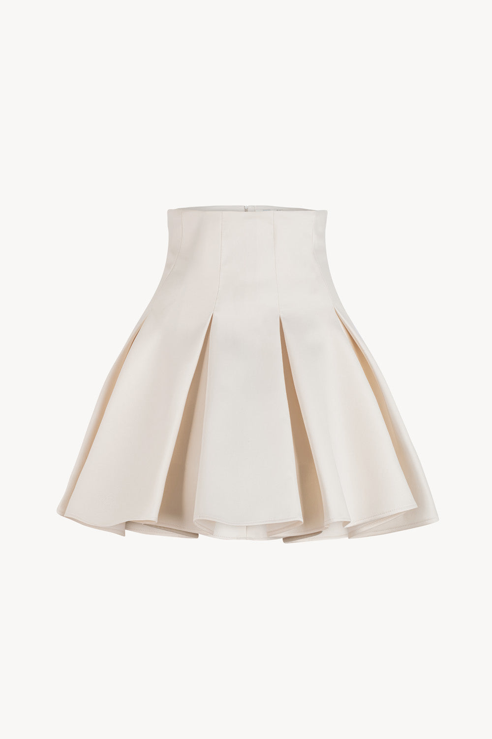 Flare Pleated Mini Skirt