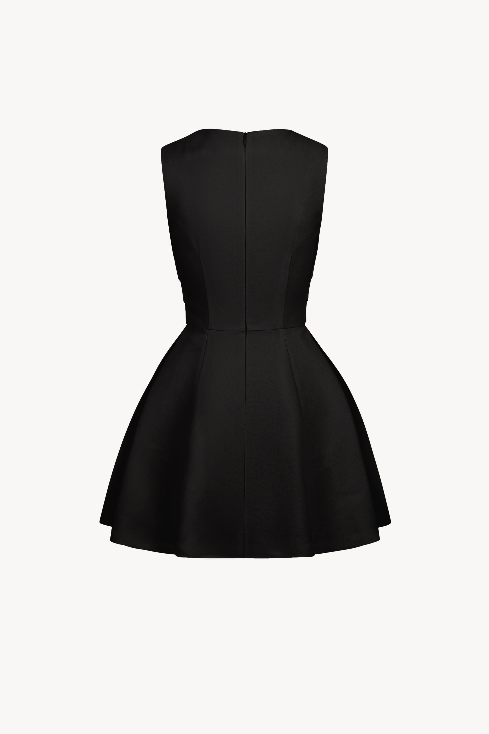 DOMINIQUE Bow Detail Mini Dress – GIANA official website