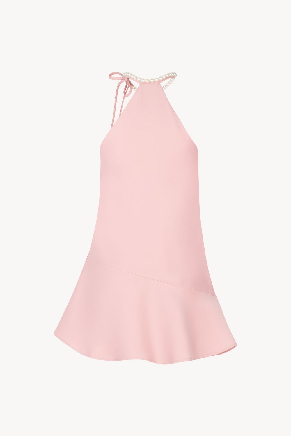 ABBY Pearl Embellished Mini Dress